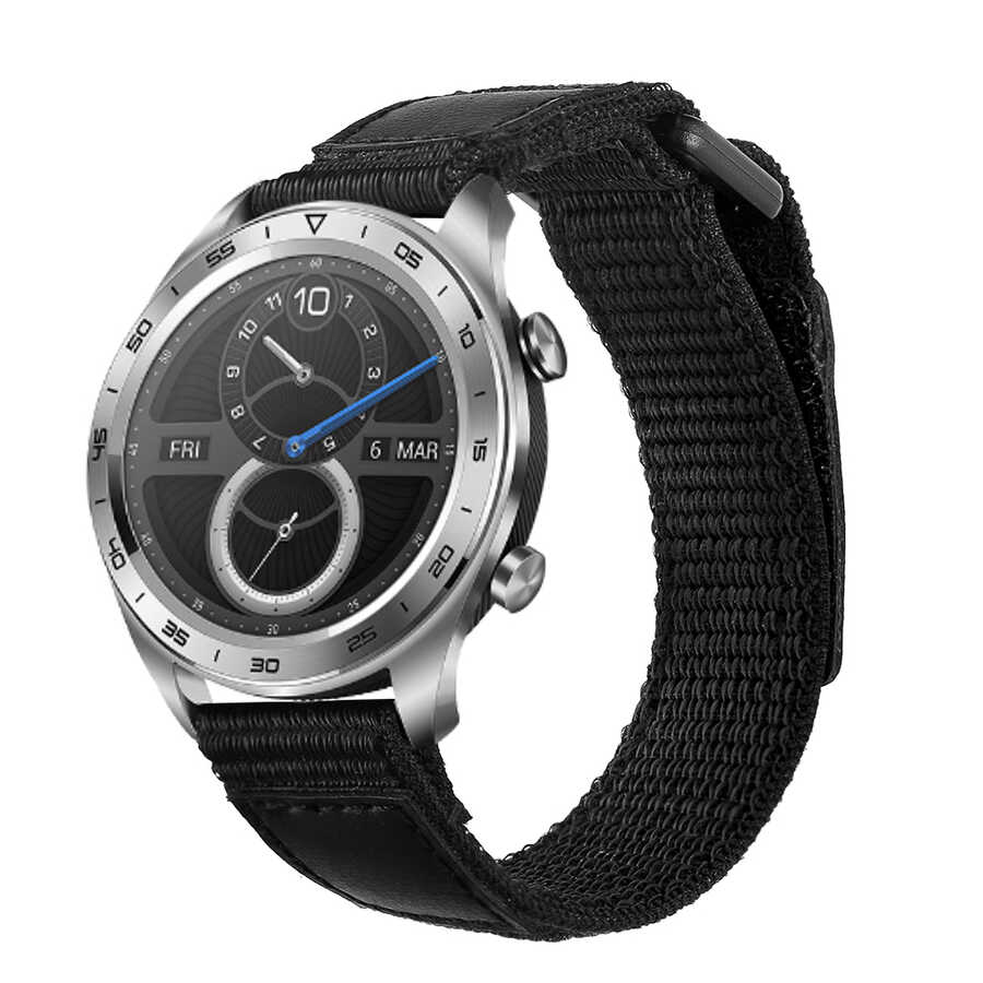 [RNZ-TA39238] ​​Samsung Galaxy Watch 42mm (20mm) Uyumlu Magic Nylon Kordon