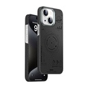 Apple iPhone 15 Uyumlu Kılıf Wiwu HHX-016 Karbon Fiber 600D Mars Kevlar Kapak