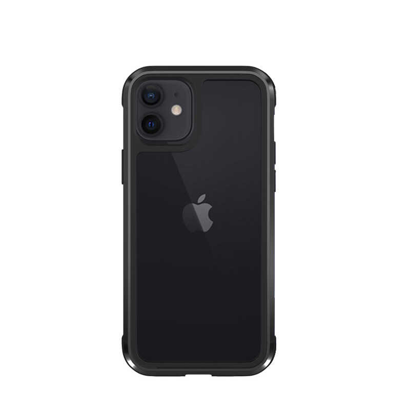 [RNZ-TA48721] Apple iPhone 11 Uyumlu Kılıf ​​​​​Wiwu Defens Armor Kapak (Siyah)