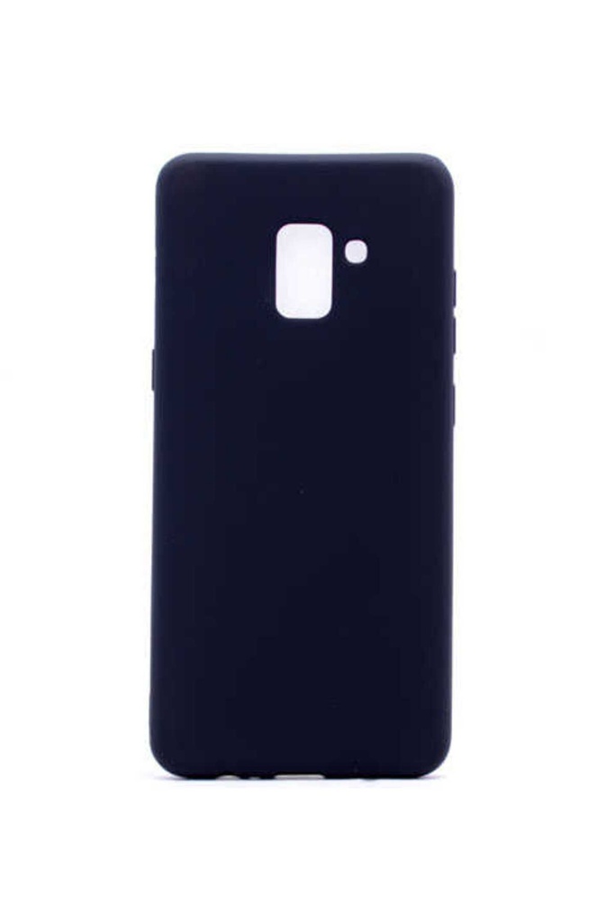 [RNZ-TA952] Samsung Galaxy A8 Plus 2018 Uyumlu Kılıf Zore Premier Silikon Kapak (Siyah)