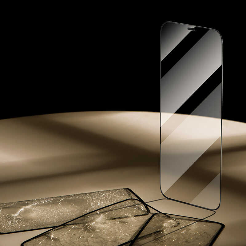 [RNZ-TA54947] Apple iPhone 12 Pro Max Uyumlu Benks KingKong Corning Glass Temperli Cam Ekran Koruyucu