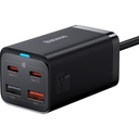 Baseus GaN3 Pro 65W Hızlı Telefon Tablet Macbook Pro Masa Üstü Şarj Aleti + 100W Type C Şarj Kablosu