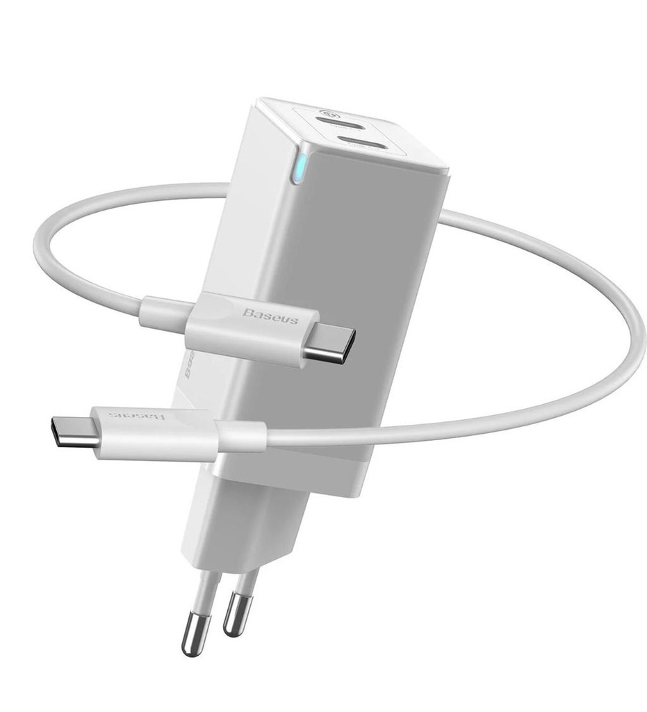 Baseus GaN2 Quick 45W PD Hızlı Telefon Tablet Macbook Şarj Cihazı