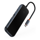 Baseus AcmeJoy 7 in 1 Type-C (PD) HUB Adaptör ( 4K HD HDMI * 1 + USB 3.0  * 2 + Type-C (PD) * 1 + SD/TF * 1 )