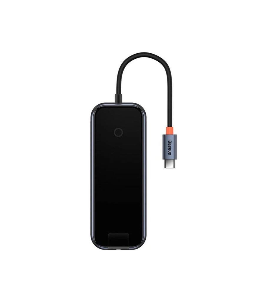 Baseus AcmeJoy Serisi 5 in 1 Çevirici Dönüştürücü HUB Type-C to 2xUSB 3.0 + USB 2.0 + USB-C PD + RJ45