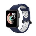 Xiaomi Redmi Watch 2 Lite Uyumlu Kordon Silikon Esnek Yumuşak Delikli Spor KRD-02 Kayış
