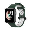 Xiaomi Redmi Watch 2 Lite Uyumlu Kordon Silikon Esnek Yumuşak Delikli Spor KRD-02 Kayış