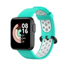 Xiaomi Redmi Watch 2 Lite Uyumlu Kordon Silikon Esnek Yumuşak Delikli Spor KRD-02 Kayış