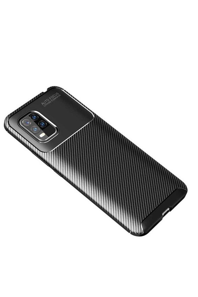 [RNZ-TA38470] Xiaomi Mi 10 Lite Uyumlu Kılıf Zore Negro Silikon Kapak (Siyah)