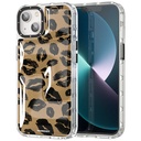 Apple iPhone 13 Uyumlu Kılıf YoungKit Leopard Article Serisi Kapak