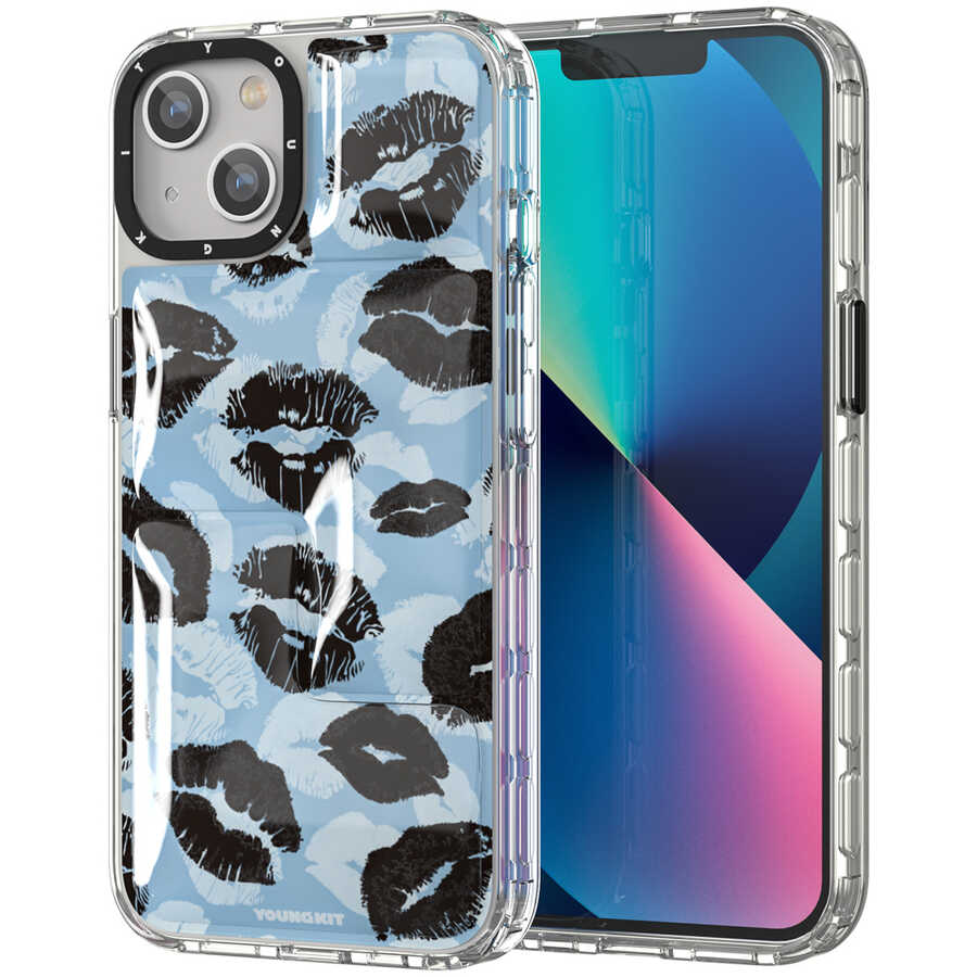 Apple iPhone 13 Uyumlu Kılıf YoungKit Leopard Article Serisi Kapak