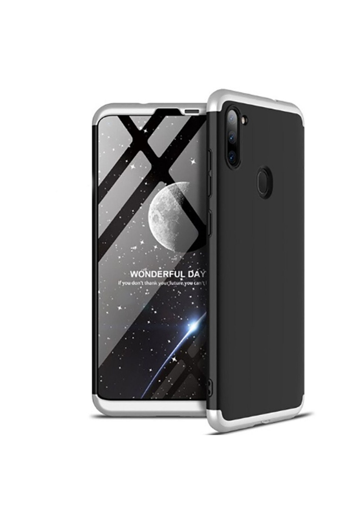 [RNZ-TA42544] Samsung Galaxy A11 Uyumlu Kılıf Zore Ays Kapak (Siyah)