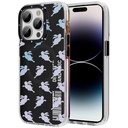 Apple iPhone 14 Pro Uyumlu Kılıf M-safe Şarj Özellikli Youngkit Play Rabbit Serisi Kapak