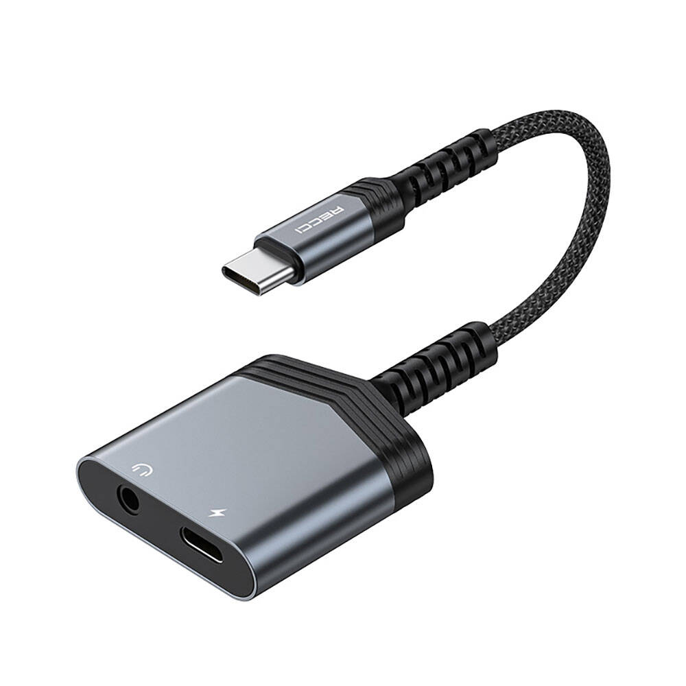 [ZTA94225] Recci RDS-A19 Type-C PD 2in1 Şarj ve Ses Adaptörü