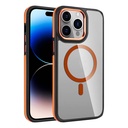 Apple iPhone 14 Pro Uyumlu Kılıf M-safe Şarj Özellikli Mat Görünümlü Zore Solo Kapak