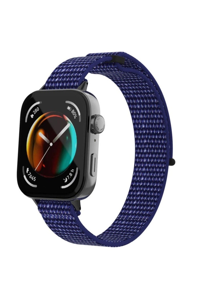 Huawei Watch Fit 3 Uyumlu Zore KRD-03 Hasır Kordon