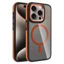 Apple iPhone 15 Pro Max Uyumlu Kılıf M-safe Şarj Özellikli Mat Görünümlü Zore Solo Kapak