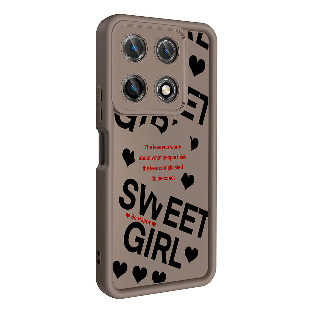 Infinix Note 30 Pro Uyumlu Kılıf Kamera Korumalı Baskılı Arka Yüzey Zore Klas Kapak