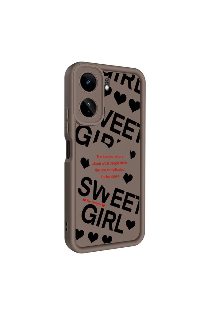 Xiaomi Redmi 13C Uyumlu Kılıf Kamera Korumalı Baskılı Arka Yüzey Zore Klas Kapak