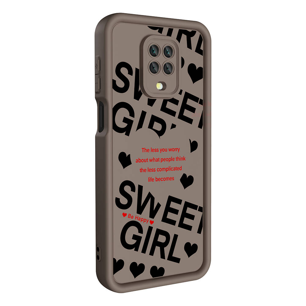 Xiaomi Redmi Note 9S Uyumlu Kılıf Kamera Korumalı Baskılı Arka Yüzey Zore Klas Kapak