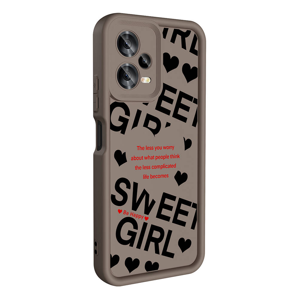 Xiaomi Redmi Note 12 5G Uyumlu Kılıf Kamera Korumalı Baskılı Arka Yüzey Zore Klas Kapak