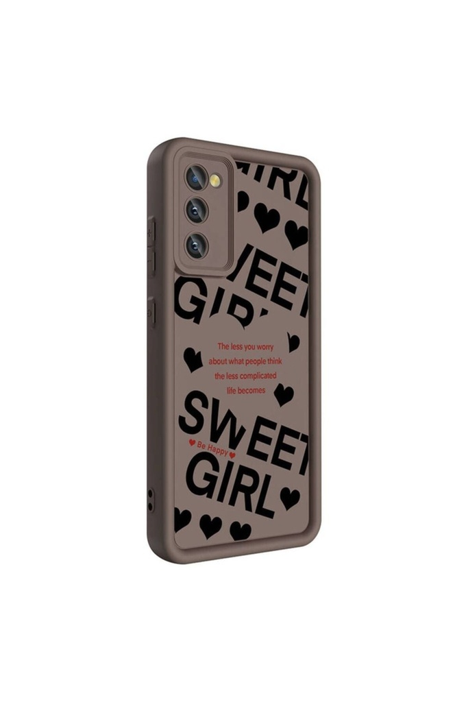 Samsung Galaxy S20 FE Uyumlu Kılıf Kamera Korumalı Baskılı Arka Yüzey Zore Klas Kapak