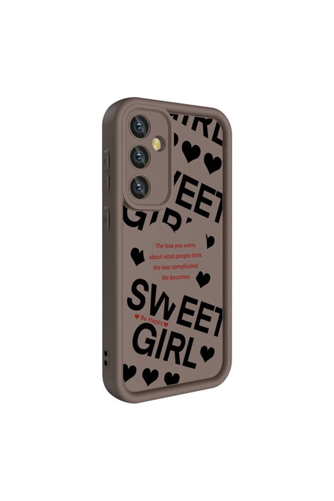 Samsung Galaxy S23 FE Uyumlu Kılıf Kamera Korumalı Baskılı Arka Yüzey Zore Klas Kapak