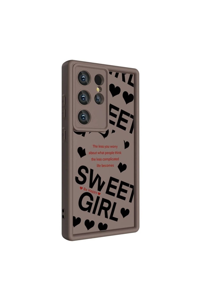 Samsung Galaxy S24 Ultra Uyumlu Kılıf Kamera Korumalı Baskılı Arka Yüzey Zore Klas Kapak