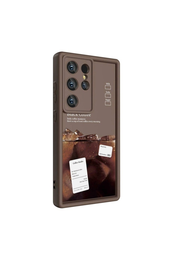 Samsung Galaxy S24 Ultra Uyumlu Kılıf Kamera Korumalı Baskılı Arka Yüzey Zore Klas Kapak