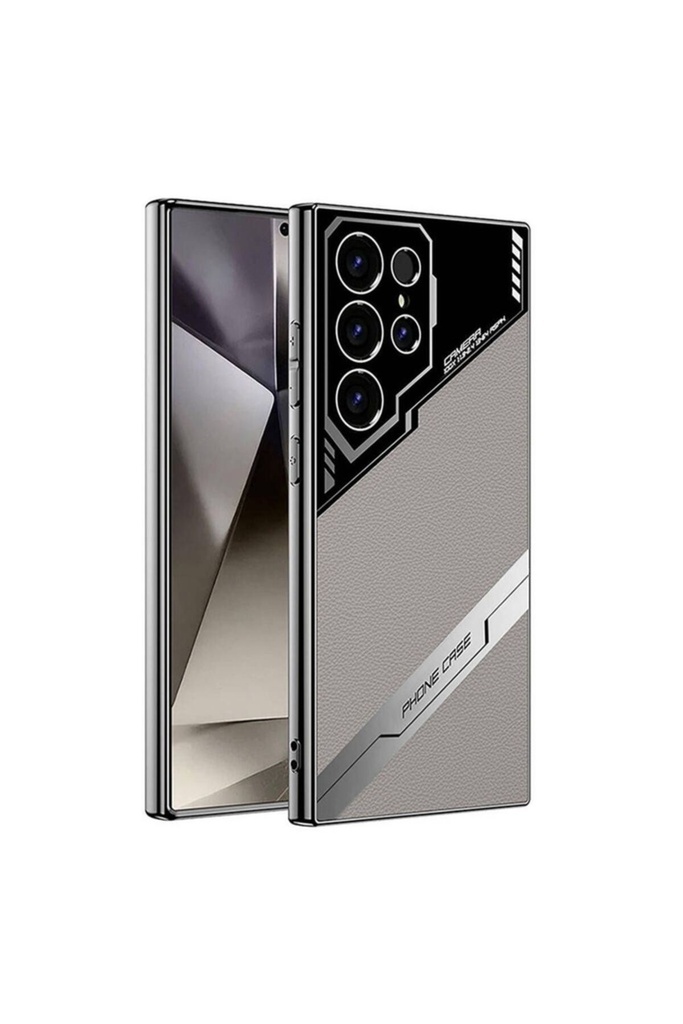 Samsung Galaxy S24 Ultra Uyumlu Kılıf Kamera Korumalı Suni Deri Tasarım Zore Yeni Seri Procase Kapak
