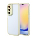 Samsung Galaxy A25 Uyumlu Kılıf Kamera Korumalı Renkli Kenar ve Çerçeve Tasarımlı Zore Vitamin Kapak