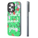 Apple iPhone 15 Pro Uyumlu Kılıf M-safe Şarj Özellikli Yaz Meyvesi Desenli Youngkit Fruity Flavour Serisi Kapak