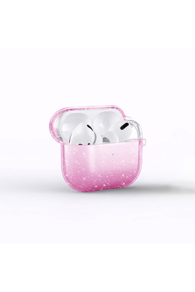Apple Airpods 3. Nesil Uyumlu Zore Allstar Airbag 32 Parlayan Simli Saydam Renkli Kılıf