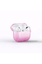 Apple Airpods 3. Nesil Uyumlu Zore Allstar Airbag 32 Parlayan Simli Saydam Renkli Kılıf