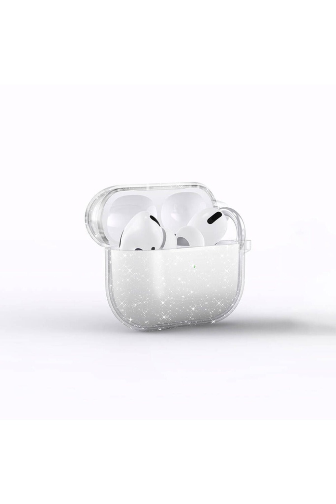Apple Airpods 3. Nesil Uyumlu Zore Allstar Airbag 32 Parlayan Simli Saydam Renkli Kılıf