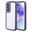 Samsung Galaxy A55 Uyumlu Kılıf Kamera Korumalı Renkli Kenar ve Çerçeve Tasarımlı Zore Vitamin Kapak