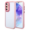 Samsung Galaxy A55 Uyumlu Kılıf Kamera Korumalı Renkli Kenar ve Çerçeve Tasarımlı Zore Vitamin Kapak