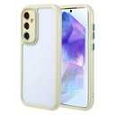 Samsung Galaxy A55 Uyumlu Kılıf Kamera Korumalı Renkli Kenar ve Çerçeve Tasarımlı Zore Vitamin Kapak