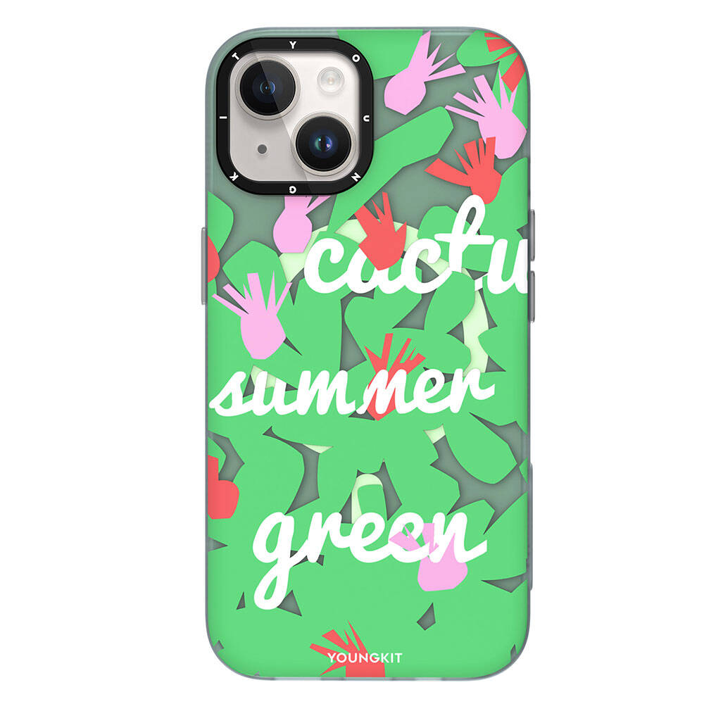 Apple iPhone 13 Uyumlu Kılıf M-safe Şarj Özellikli Yaz Meyvesi Desenli Youngkit Fruity Flavour Serisi Kapak