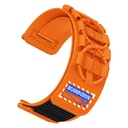 Huawei Honor Magic 2 46mm Uyumlu Zore KRD-112 22mm Orbital Örgülü Halat Tasarımlı Naylon Kumaş Hasır Kordon