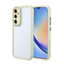 Samsung Galaxy A34 Uyumlu Kılıf Kamera Korumalı Renkli Kenar ve Çerçeve Tasarımlı Zore Vitamin Kapak