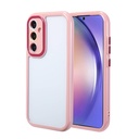 Samsung Galaxy A54 Uyumlu Kılıf Kamera Korumalı Renkli Kenar ve Çerçeve Tasarımlı Zore Vitamin Kapak