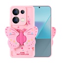 Xiaomi Poco M6 Pro 4G Uyumlu Kılıf Kamera Korumalı Figür Tasarımlı Zore Kapya Kapak
