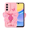 Samsung Galaxy A15 Uyumlu Kılıf Kamera Korumalı Figür Tasarımlı Zore Kapya Kapak