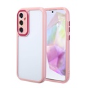 Samsung Galaxy A35 Uyumlu Kılıf Kamera Korumalı Renkli Kenar ve Çerçeve Tasarımlı Zore Vitamin Kapak
