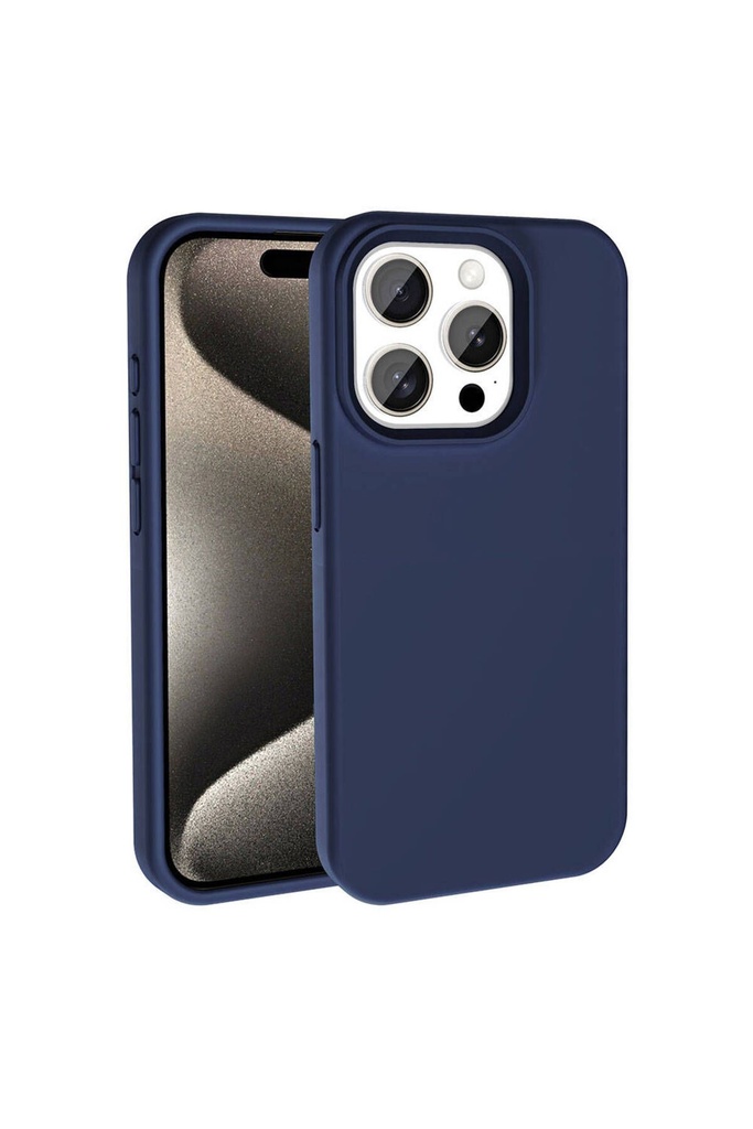 Apple iPhone 15 Pro Max Uyumlu Kılıf M-safe Şarj Özellikli Sıvı Teknolojili Silinebilir Sert Zore Kivi Kapak