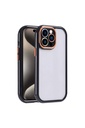 Apple iPhone 15 Pro Uyumlu Kılıf Kamera Korumalı Renkli Kenar ve Çerçeve Tasarımlı Zore Vitamin Kapak