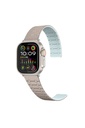 Apple Watch Ultra 49mm Uyumlu Zore KRD-111 Çizgili Desenli Silikon Kordon