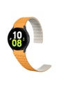 Samsung Galaxy Watch 5 40mm Uyumlu Zore KRD-111 20mm Çizgili Desenli Silikon Kordon