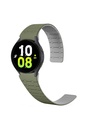 Samsung Galaxy Watch 5 40mm Uyumlu Zore KRD-111 20mm Çizgili Desenli Silikon Kordon